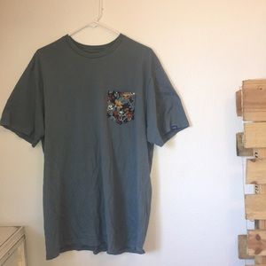 rare custom vans tee